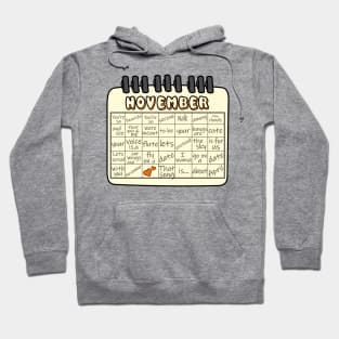 November (April's Song) Hoodie